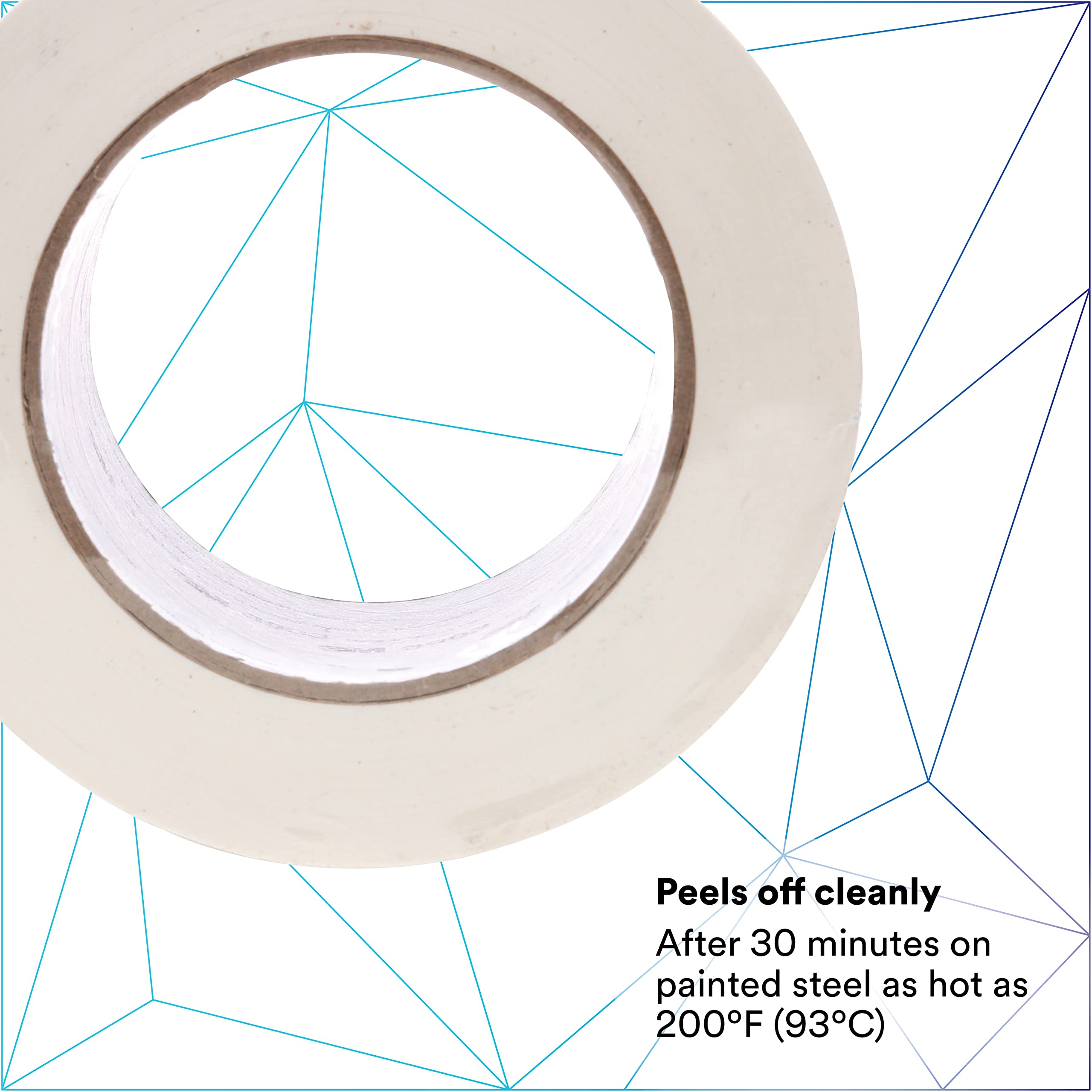 3M Vinyl Duct Tape, White, 2-Inch by 50-Yard, 6.3 Mil by 3M