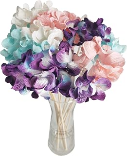 Hydrangea Mixed Color Mulberry Paper Flower with Reed Diffuser for Home Fragrance Aroma Oil by Plawanature