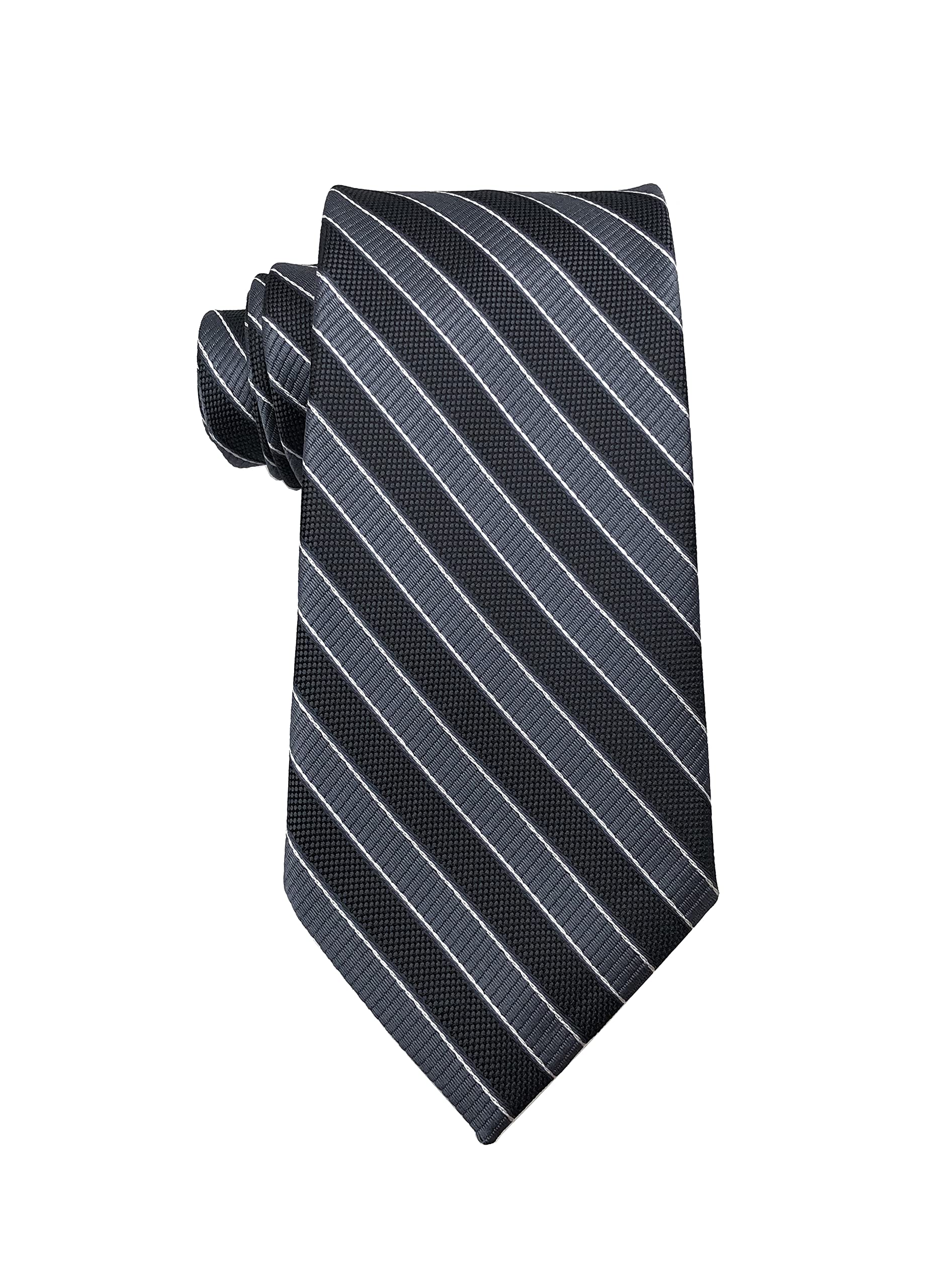 WehugMen's Classic Plaid Tie Silk Woven Necktie Jacquard Neck Ties For Men