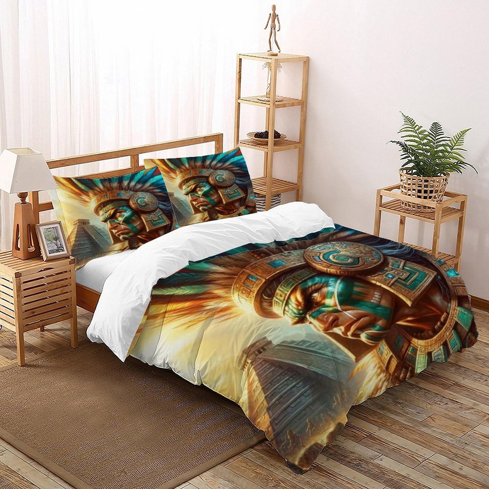 Housse de couette égyptienne en microfibre pour transformer votre chambre en suite parentale