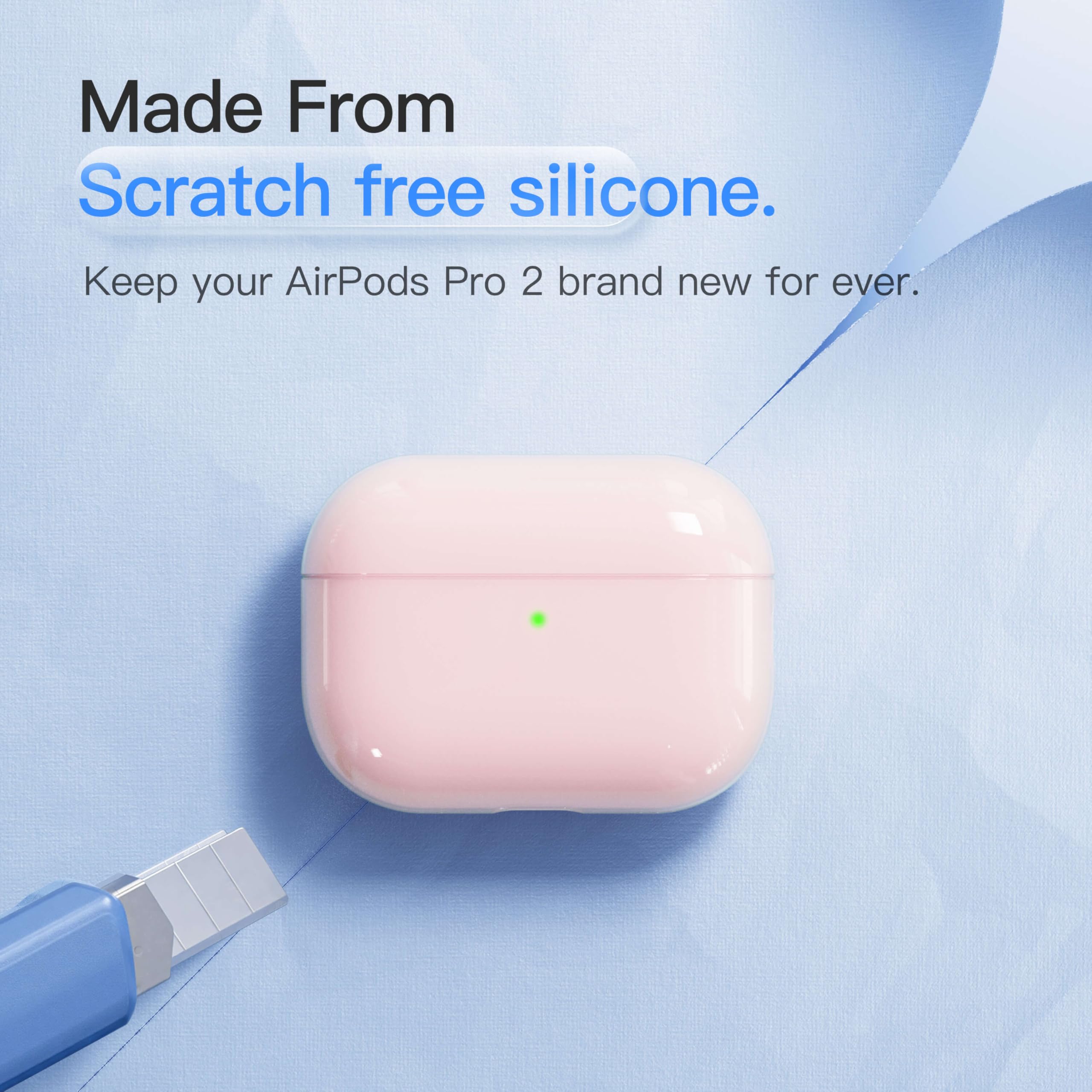 Amazon | AirPods Pro 3用ケース 決して縮まないDamonLight 耐衝撃保護