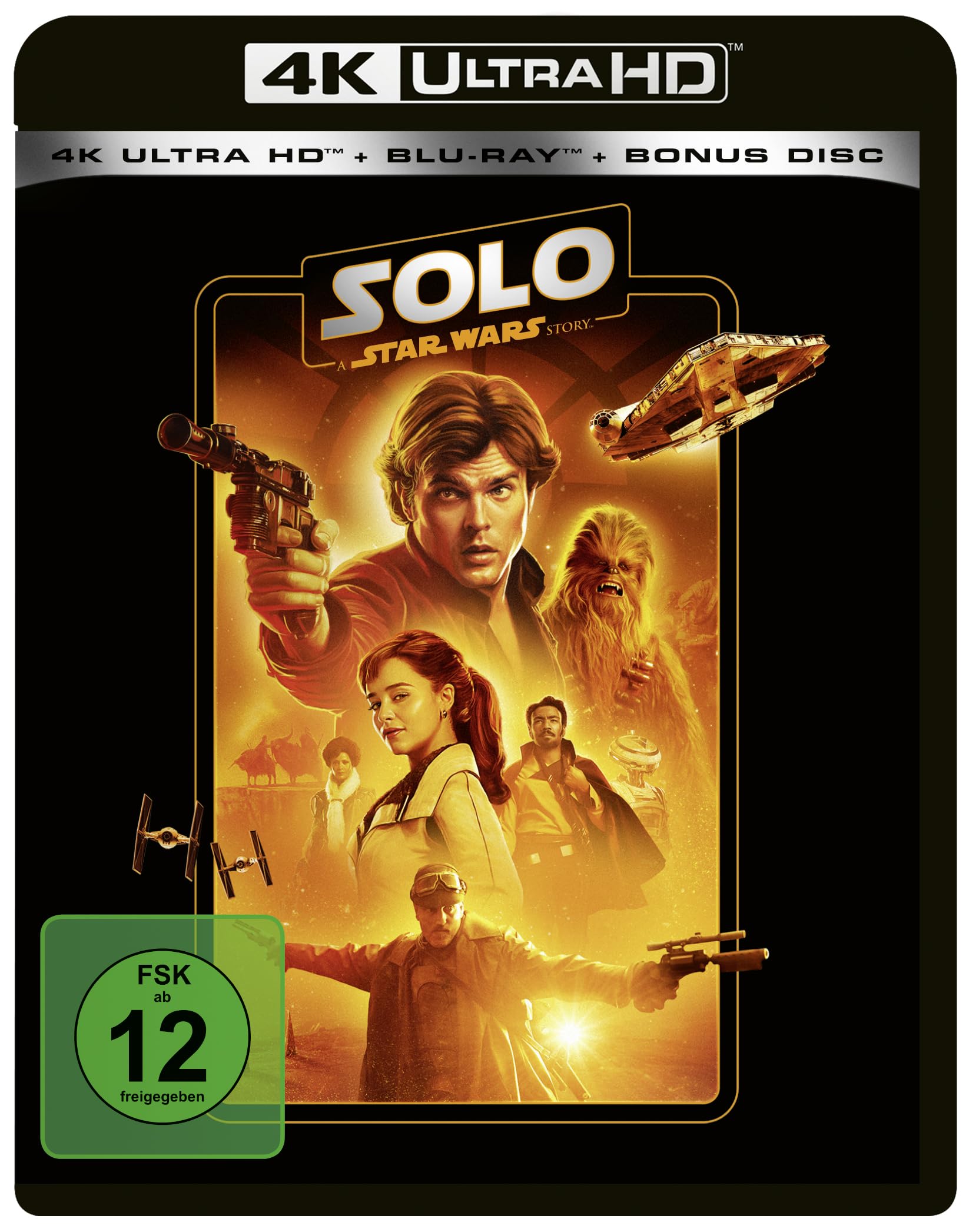 Solo: A Star Wars Story 4K Ultra-HD Blu-ray Edition + Line Look 2020