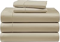Vista 15 de Sábanas 100% de Algodón Egipcio Tamaño Queen - Naturalmente Refrescantes y Transpirables, Juego de Sábanas Queen de 4 Piezas con Tejido de Satén