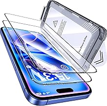 LISEN Tempered Glass iPhone 16 Plus Glass iPhone 16 Plus, Anti-Blue Light Film iPhone 16 Plus, Space Capsule, Easy to Install 0.33 mm Anti-Scratch Explosion-proof
