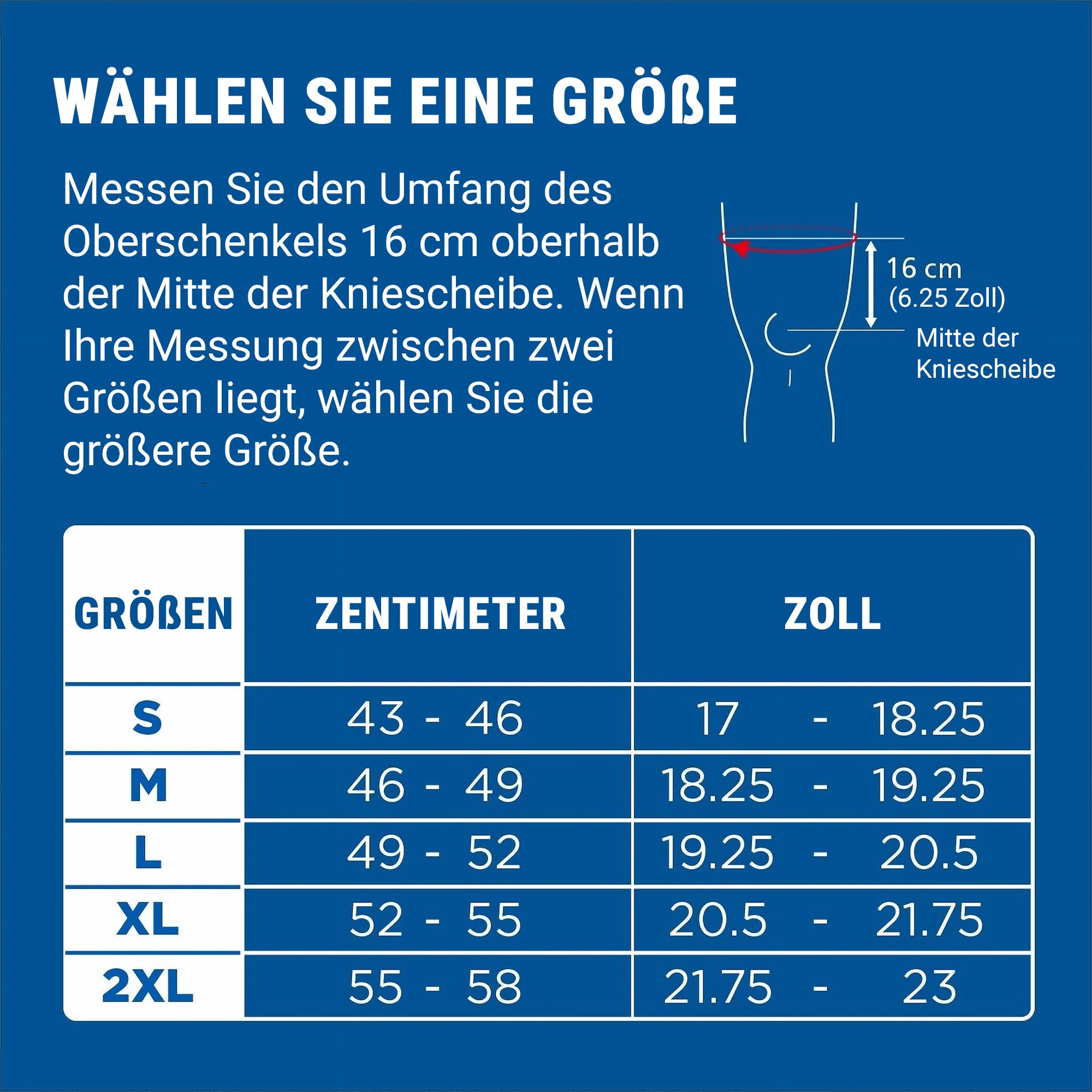 Zamst JK-2 Kniebandage - Optimierte Patellasehnenbandage - Kompressions-Bandage Knie - Ideal für Basketball, Volleyball, Fußball und Sprungsportarten (L)