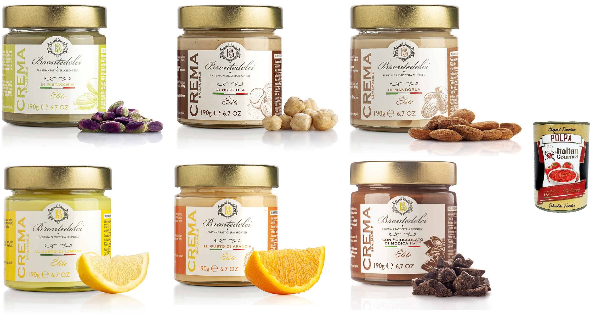 Italian Gourmet Creme Testpaket crema spalmabile Pistacchio 6 x 190g