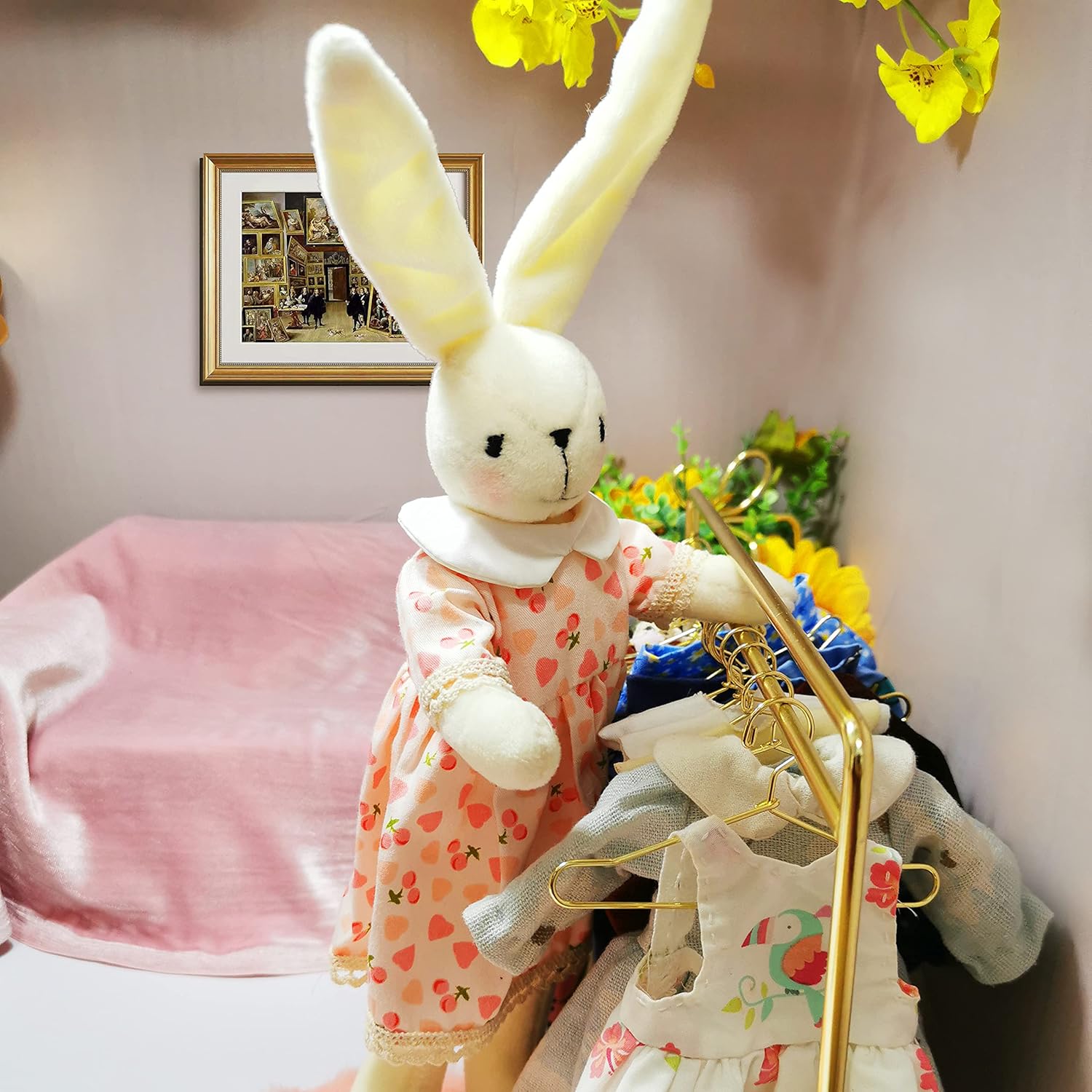 Tarngod Adult and Child Doll Making Kits, DIY Plush Doll Sewing Kits, Cute Animal Dolls, Gifts for Girls, Handmade Doll Craft Kits. (Bunny Girl) : Toys & Games
