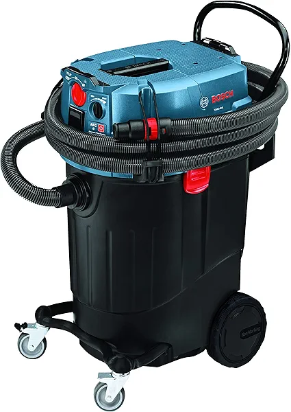 BOSCH VAC140AH Portable 14 Gallon Dust Extractor with Auto Filter Clean and HEPA Filter
