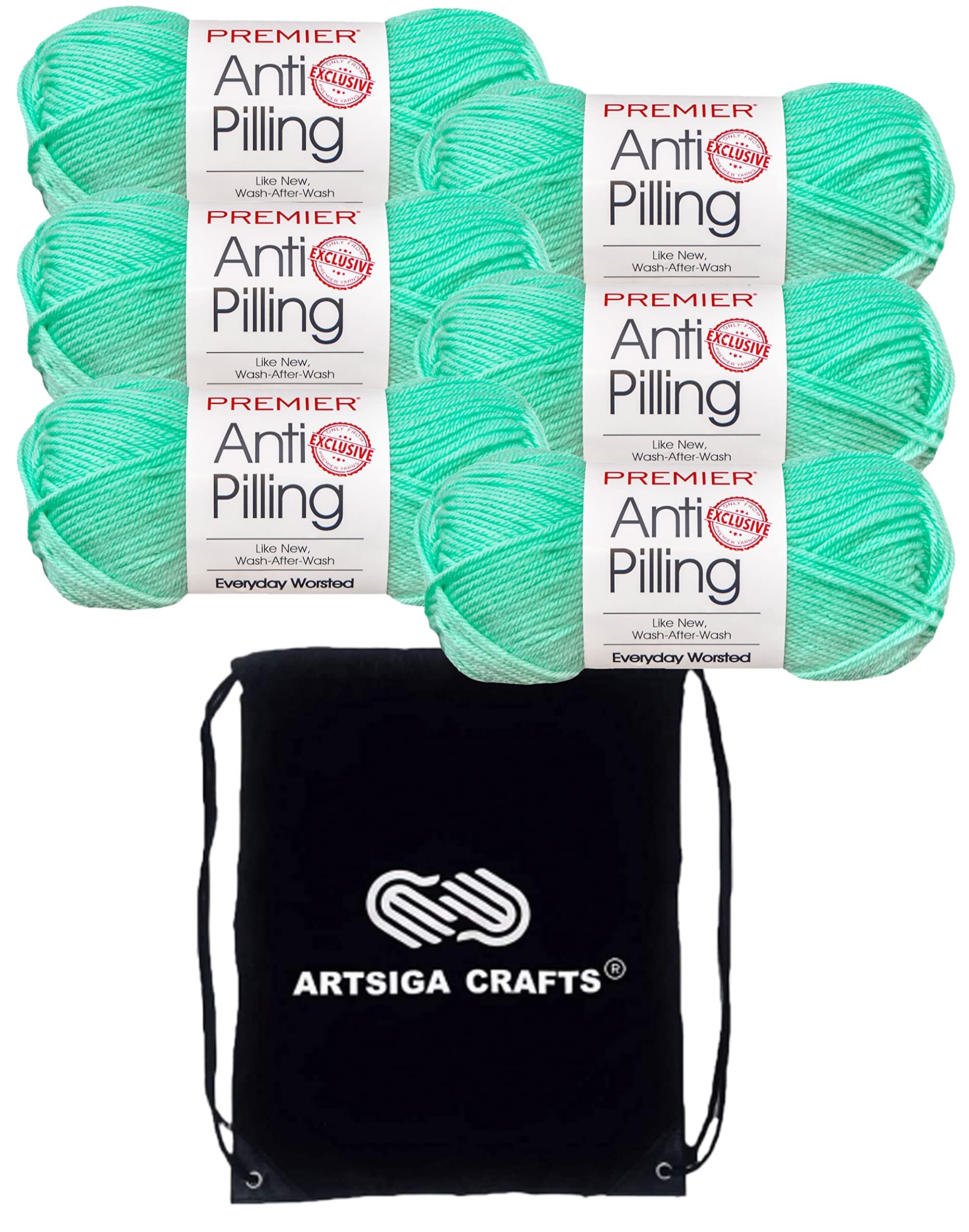 Fil anti-boulochage Premier Yarns Artsiga pour tricoter des vêtements sans peluches #4