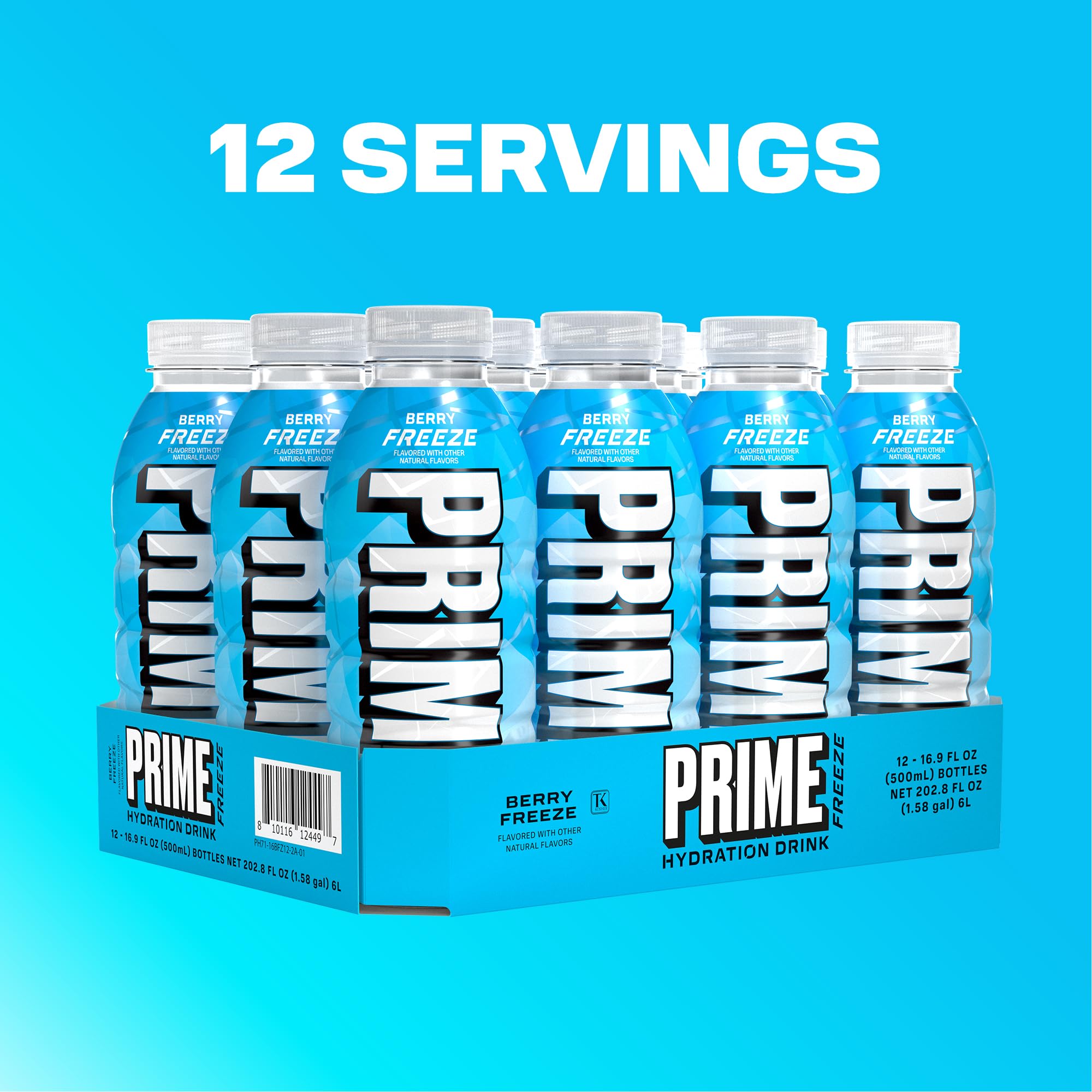 Amazon.com : PRIME Hydration BERRY FREEZE, Sports Drinks