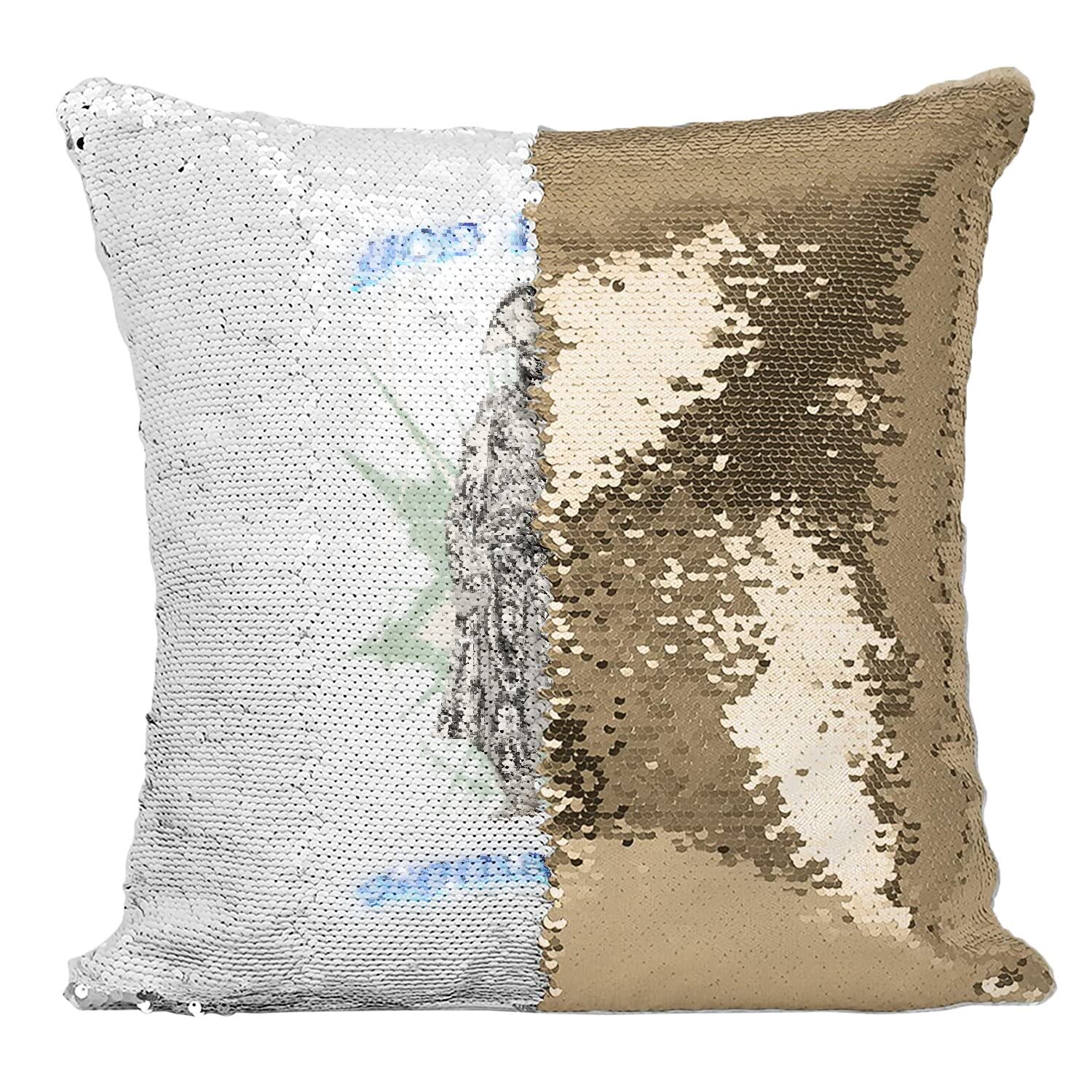 Coussin Sequin pour Personnaliser sa Déco avec un Meme Rigolo