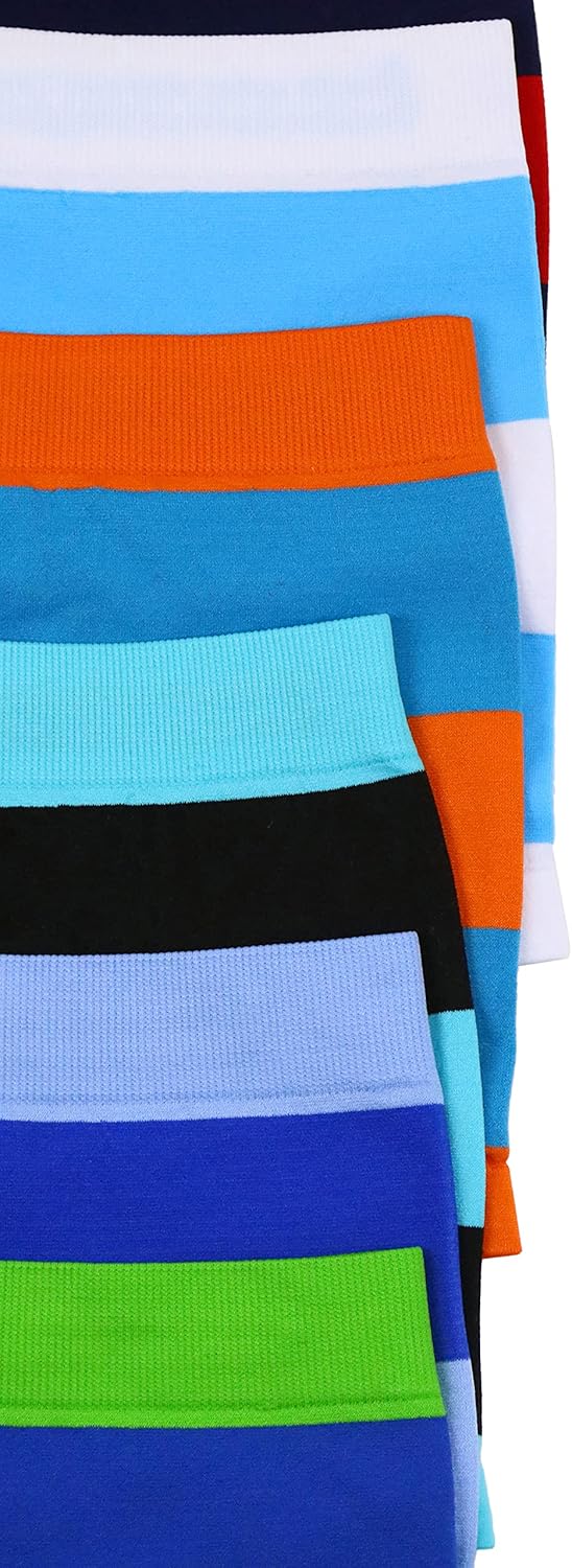 ToBeInStyle Boy's Pack of 6 Seamless Microfiber Boxer Briefs w/Appliques - Image 7