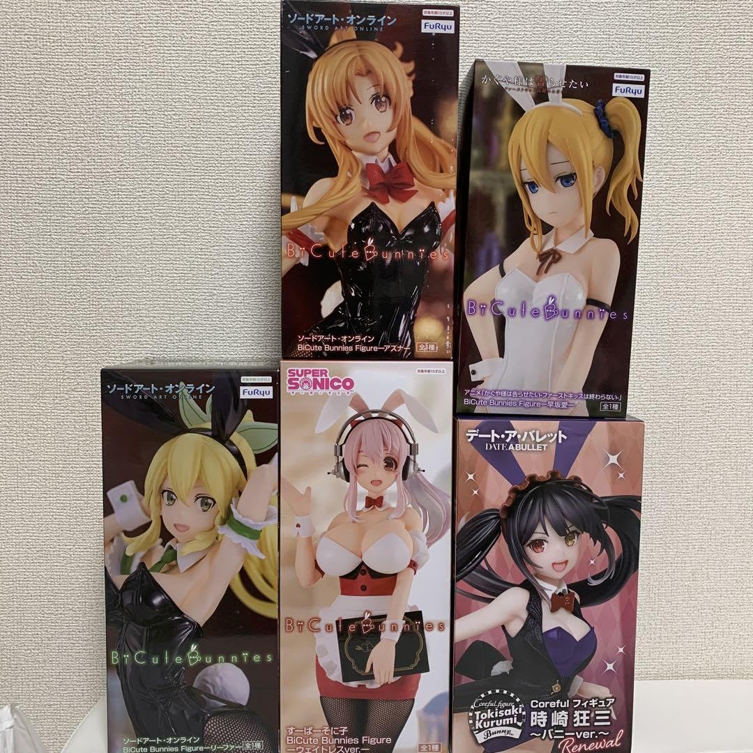 Amazon.co.jp: SAO・オンラインBiCute Bunnies Figure まとめ売り 