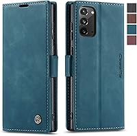 Vista 14 de Funda tipo cartera para Samsung Galaxy Note 20 Ultra, piel sintética, cierre magnético, con ranuras para tarjetas, bolsillos para efectivo
