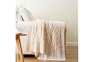 jooja knit throw blanket super soft warm blanket
