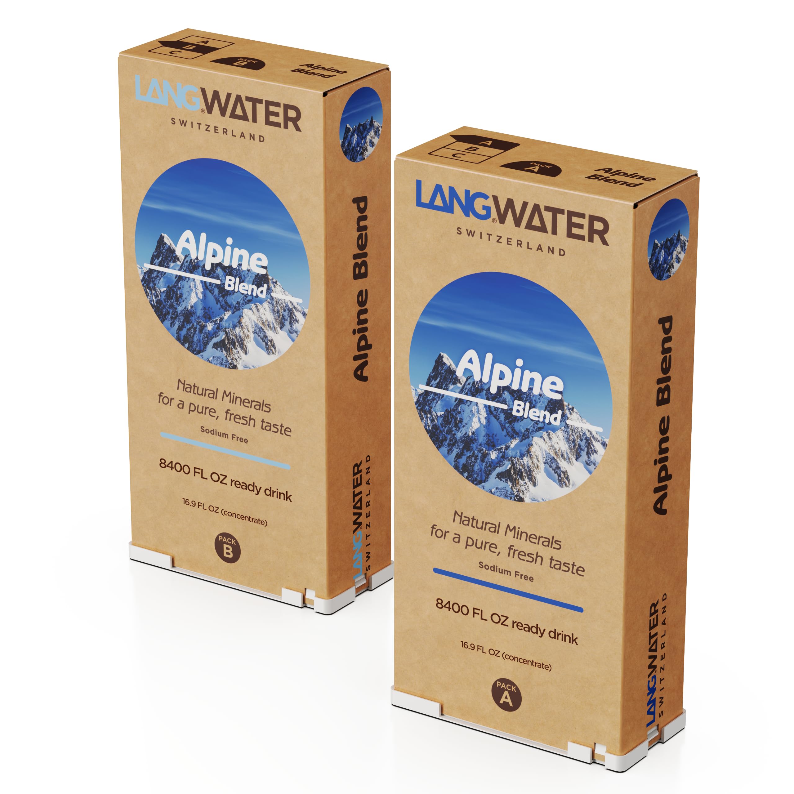 Amazon.com: LANGWATER Alpine Blend Natural Mineral Blend Set