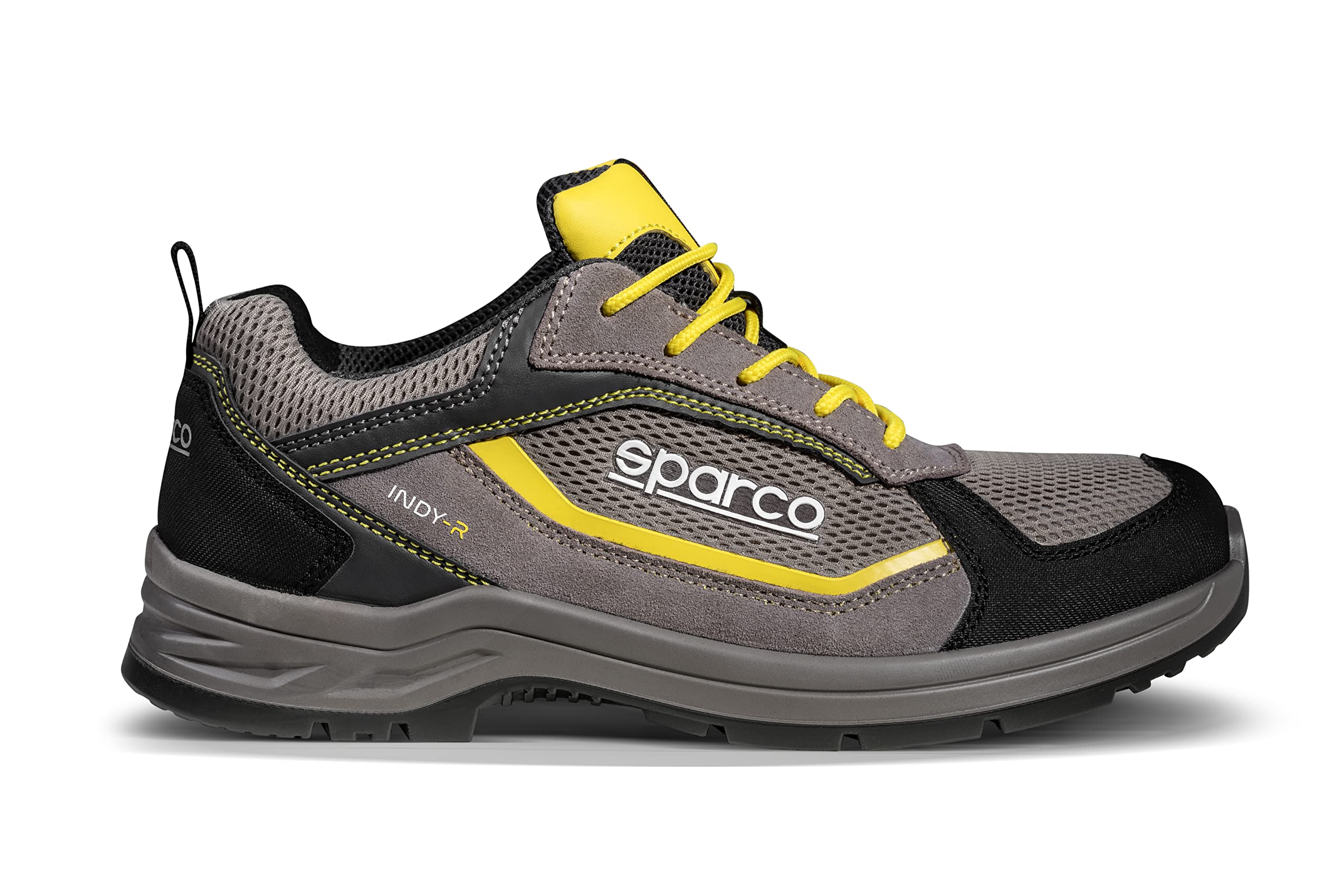 Sparco - Indy ESD S1PS SR FO LG - Scarpe Antinfortunistiche Uomo Donna - Scarpe da Lavoro Antiscivolo e Resistenti - Calzature di Sicurezza Adatte ad Ogni Condizione di Lavoro