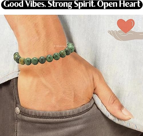 Miniatura 302 de Amazing Gemstone Crystal Bracelet for Women Men's Gifts - Protection Healing Crystal Bracelet - 8mm Gemstone Beaded Adjustable Bracelet Pulseras