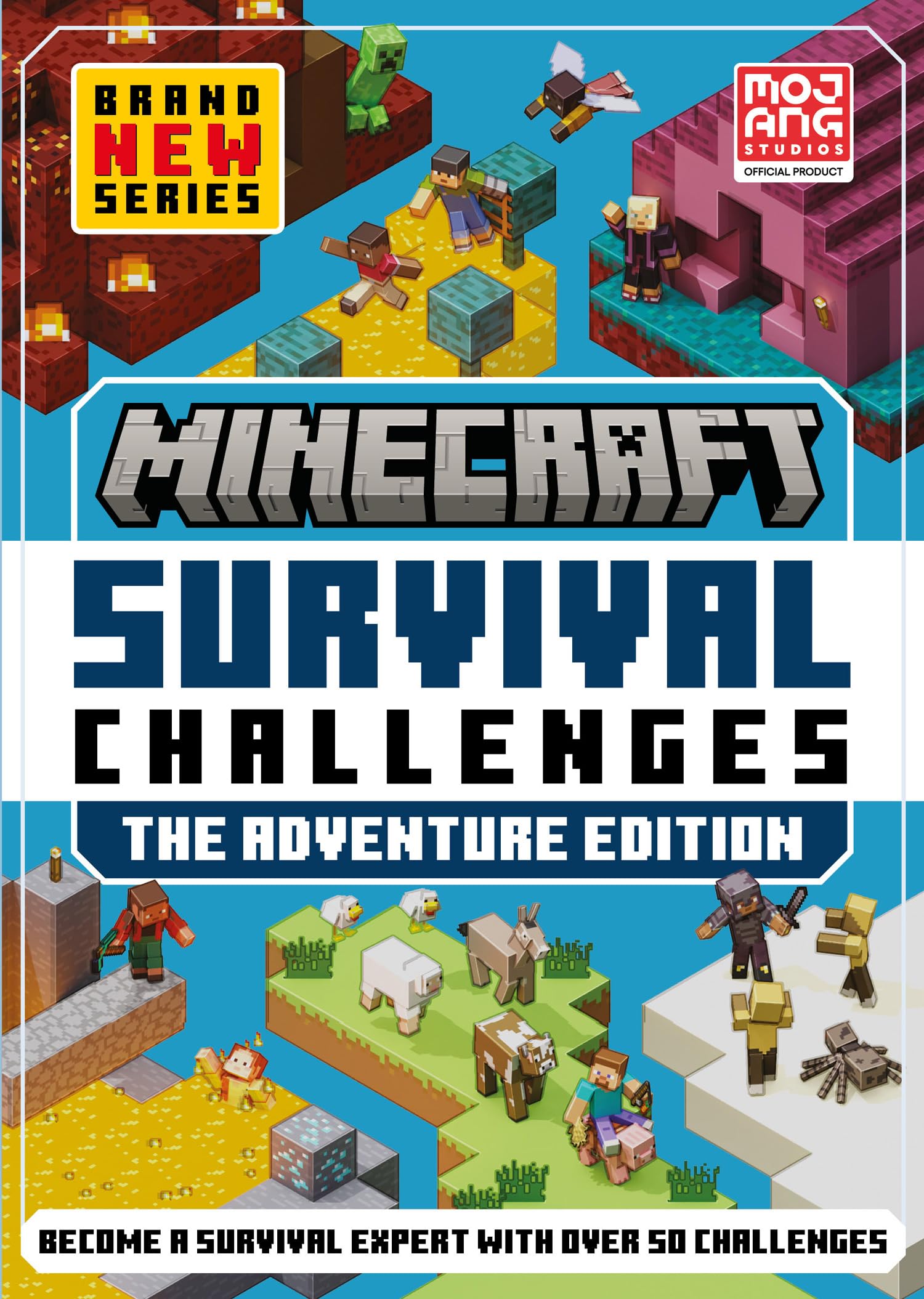 Farshore Minecraft Survival Challenges Hardcover Book