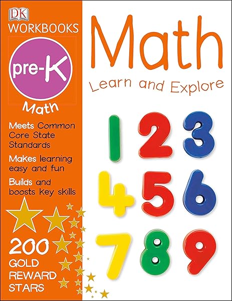 DK Workbooks: Math, Pre-K: Learn and Explore