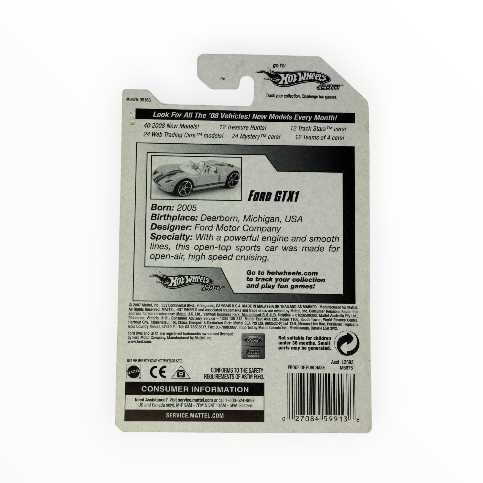 Hot Wheels Ford GTX1