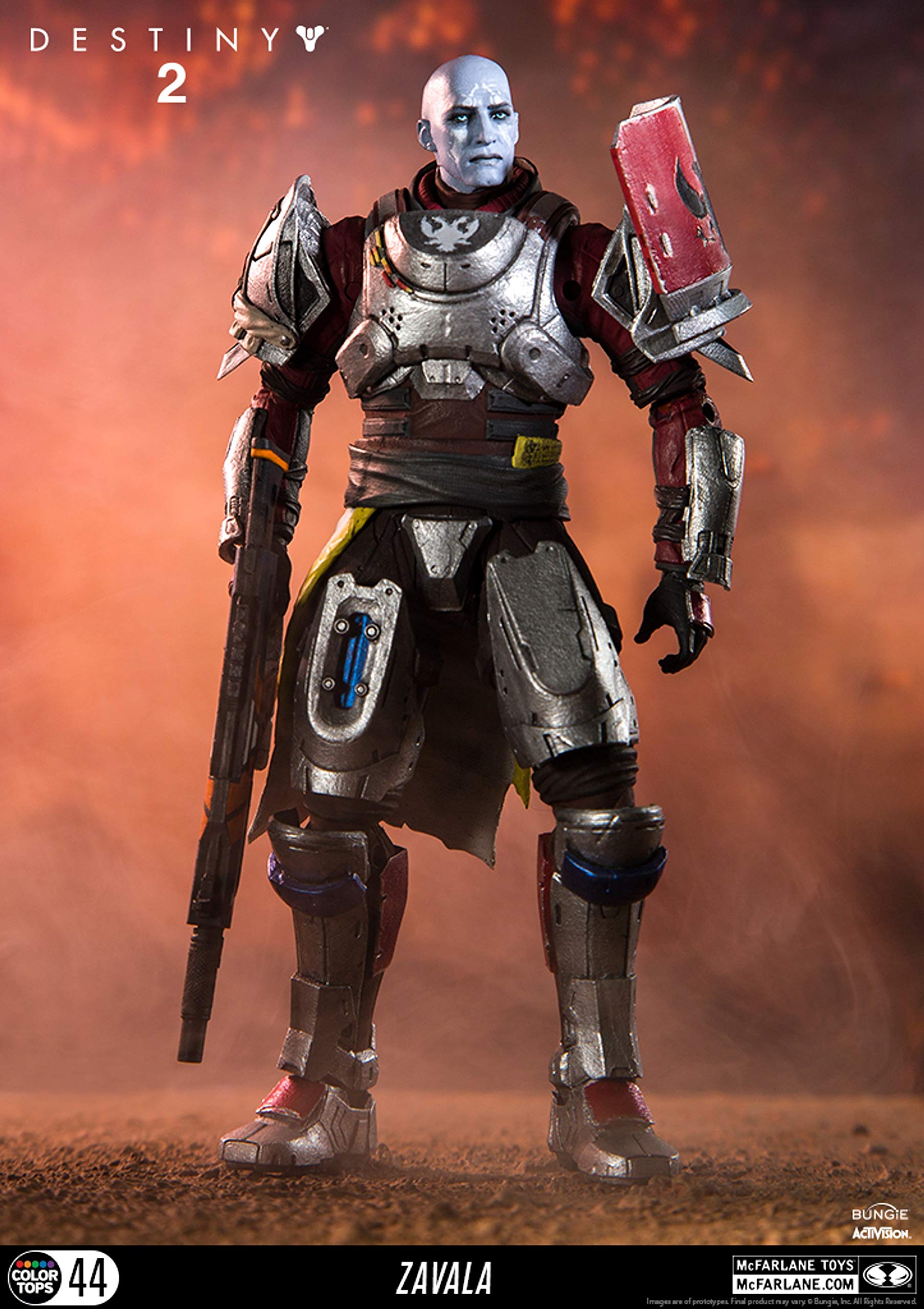 McFarlane Toys 13043-0 Destiny 2 Zavala 