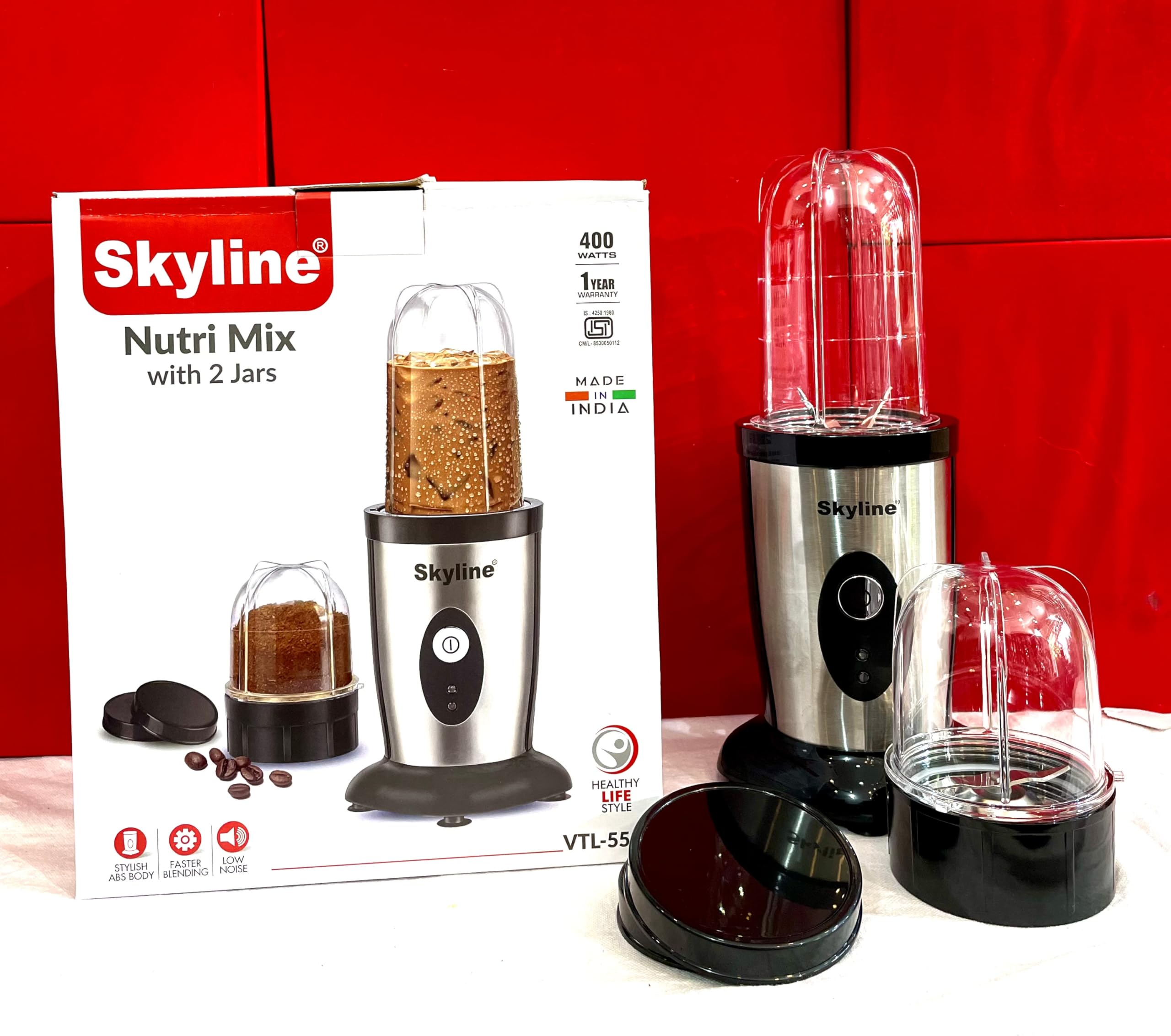 Skyline Nutri Mix with 2 Jars