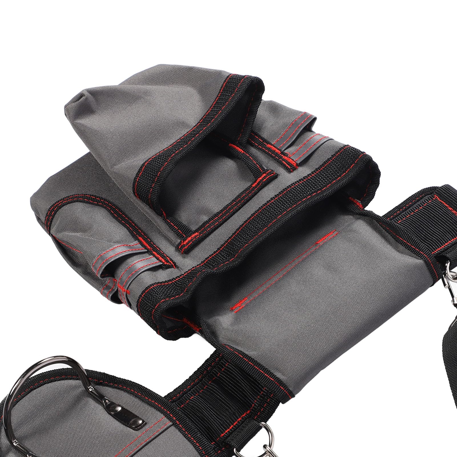 Sorandy Ceinture à Outils Professionnelle, Organiseur d'Outils de Construction Robuste avec 25 Poches et Support pour Marteau, Idéal pour électricien, Charpentier, Ouvrier du Bâtiment