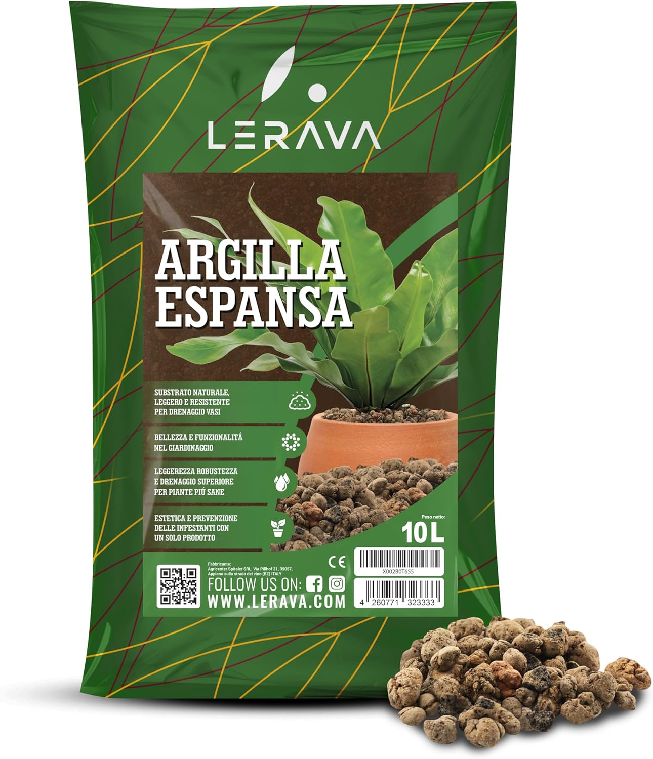 Argilla Espansa per Drenaggio