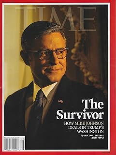 Time Magazine August 18th 2025 How the Speaker deals with Trump