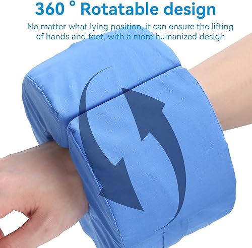 Miniatura 5 de Cojín elevador de espuma para pies y piernas, protector de tobillo, almohadilla de elevación antiescaras para la prevención de úlceras por presión y