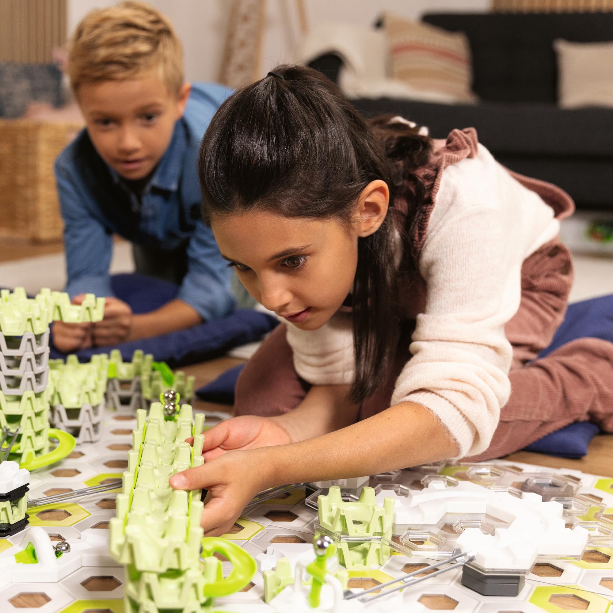 Ravensburger GraviTrax Action-Set XXL Skytrax, Innovatives Kugelbahnsystem Funktionen, Murmelbahn & Konstruktionsspielzeug ab 8 Jahren, kombinierbar mit Allen GraviTrax Produkten