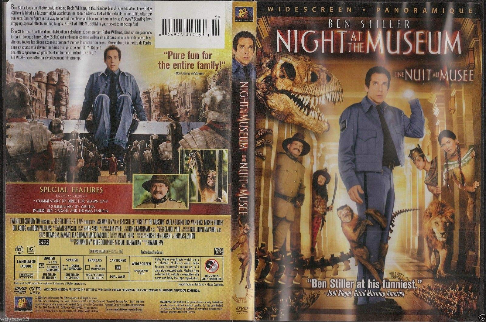 Night at the Museum (Widescreen) [DVD]