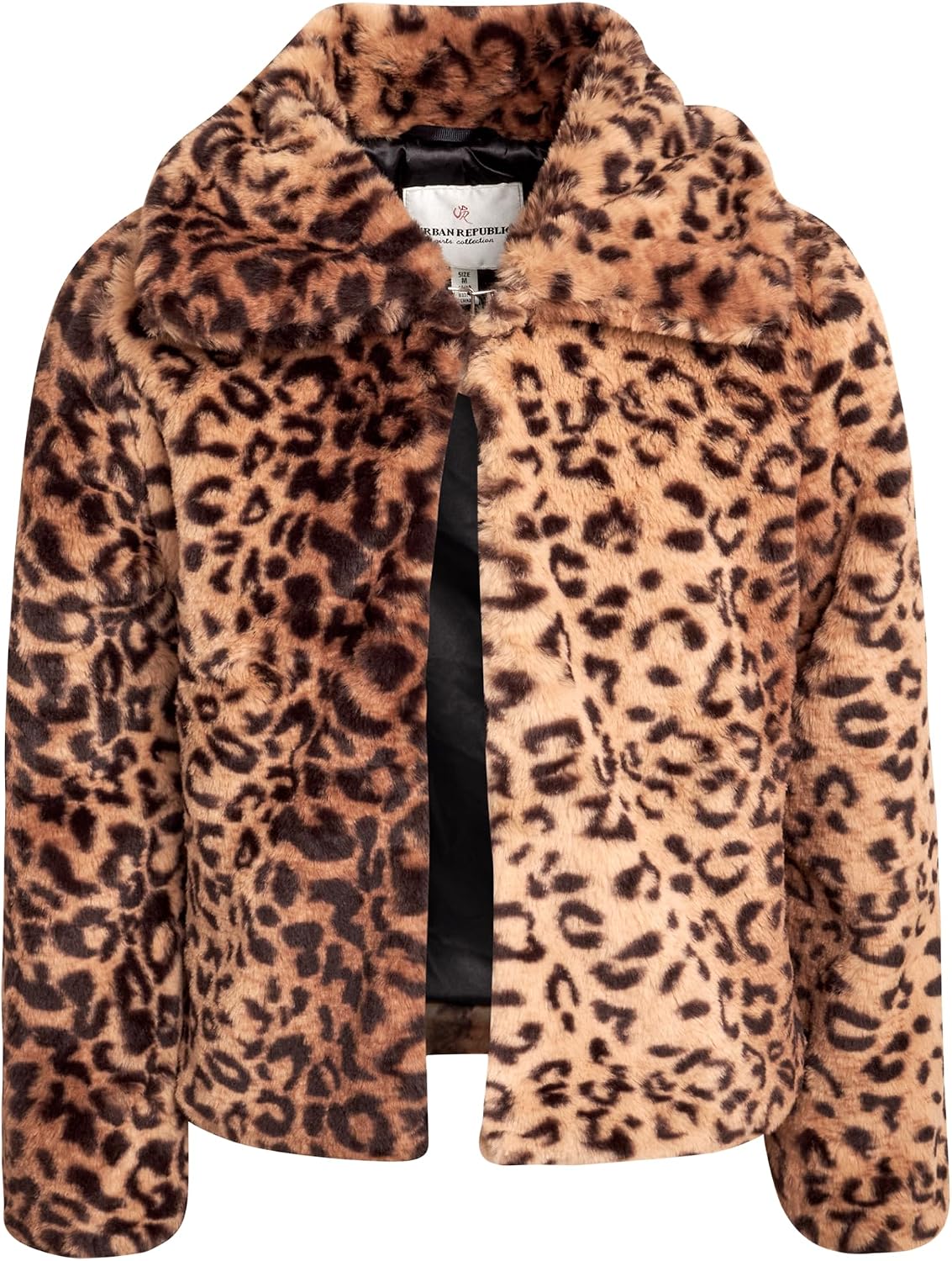 URBAN REPUBLIC Girls Bolero Jacket - Cozy Faux Fur Lined Warm Outerwear Jackets for Girls - Soft Bolero Shrug (7-16)