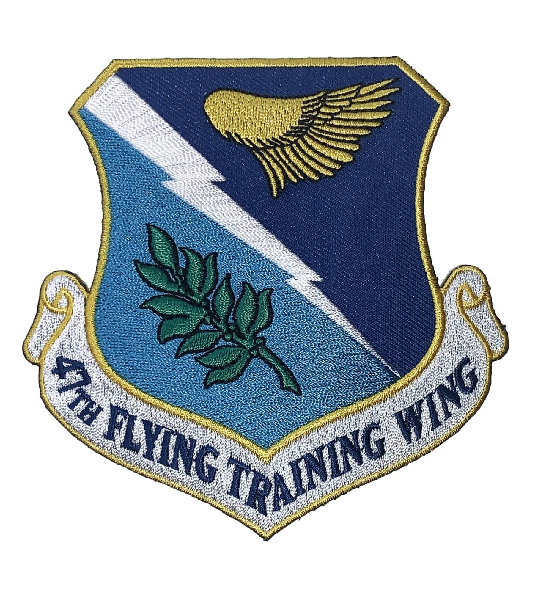 Squadron Nostalgia LLC 47th Flying Training Wing Patch – Plastic Backing