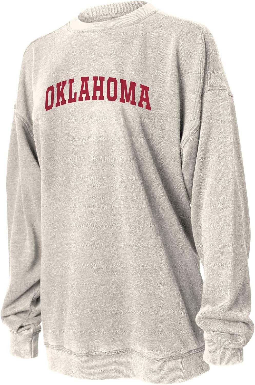 chicka-d NCAA womens Burnout Fleece Pullover - Image 2