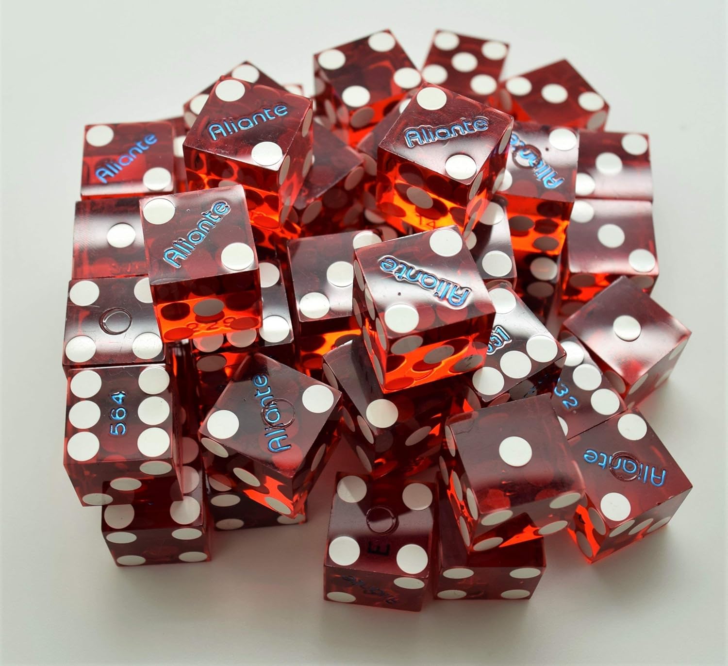 Bulk Dice 50 Used Dice from The Aliante Casino in Las