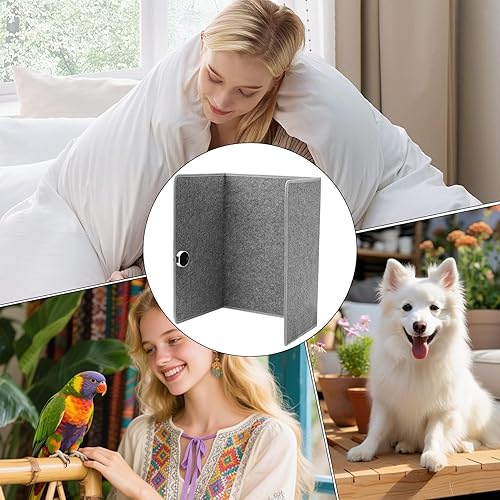 Miniatura 9 de Calentador de pies debajo del escritorio, distribución uniforme del calor, tamaño: 37.8x20.9 in, calentador infrarrojo, panel de calefacción