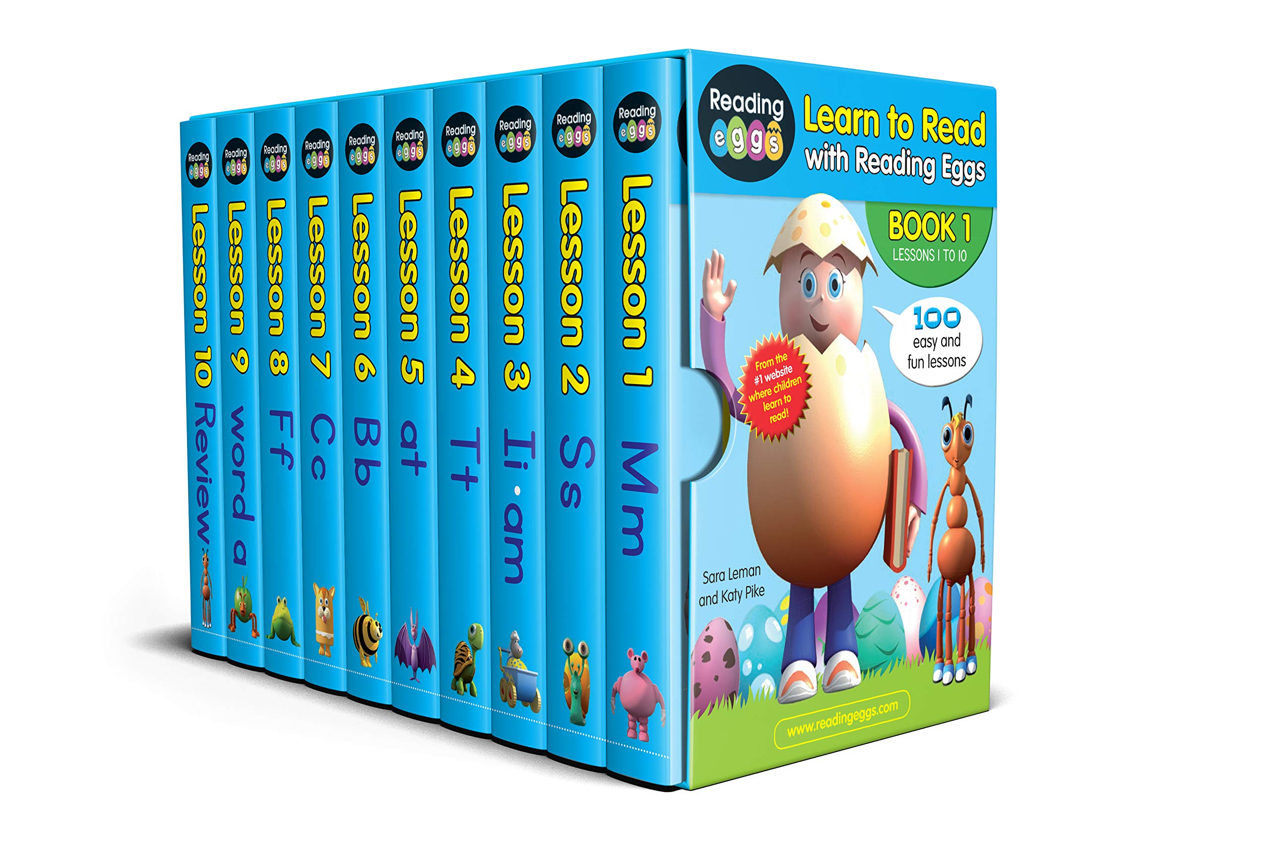 Learn to Read with Reading Eggs Box Set 1: Lessons 1-10 (US version) (Learn to Read with Reading Eggs Box Set (US version))