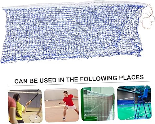 Miniatura 4 de Kisangel Red de bádminton para piscina, voleibol, red de pickleball para fútbol, tenis, patio trasero, juego de bádminton portátil para patios