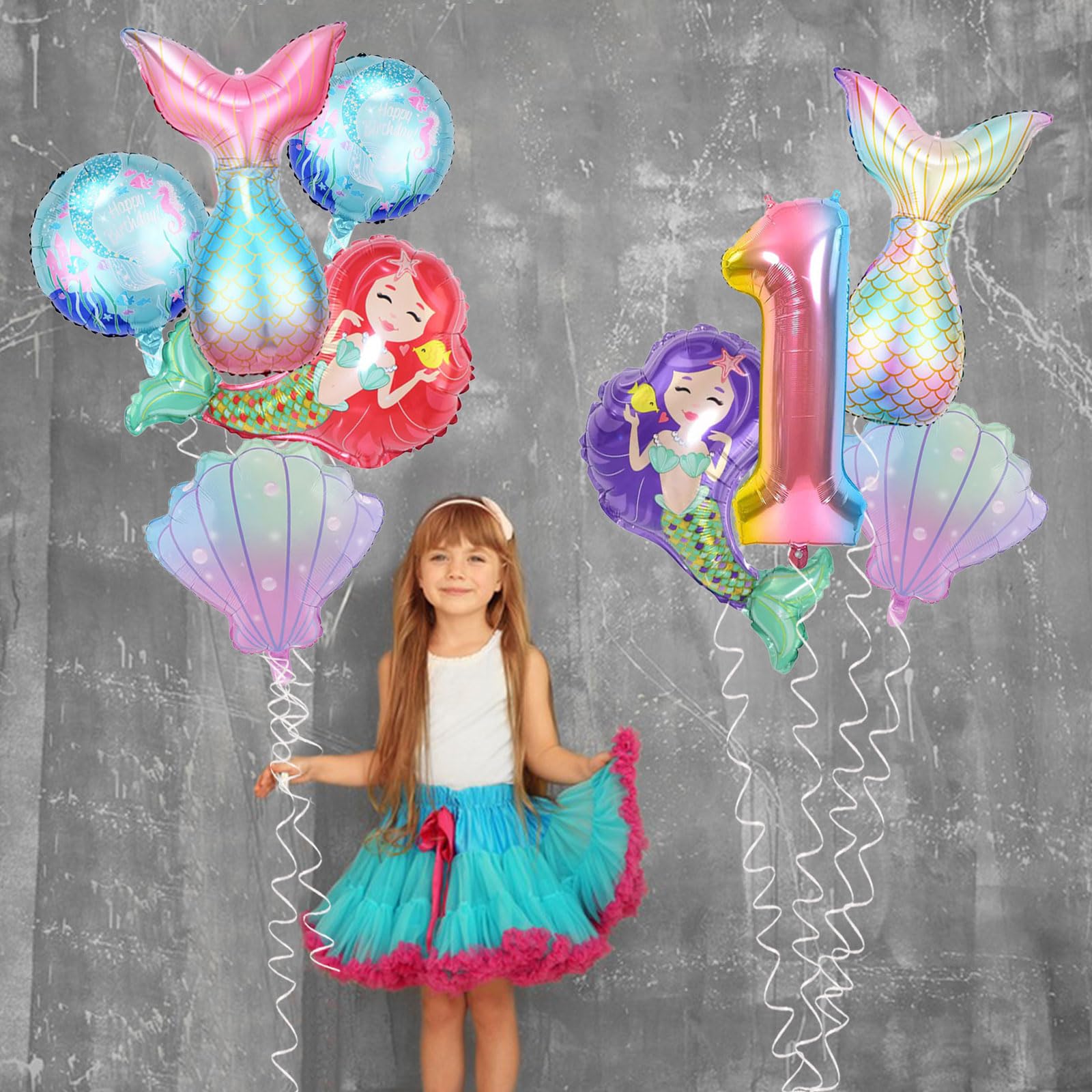 Mermaid Party Decorations In Mermaid Party Supplies