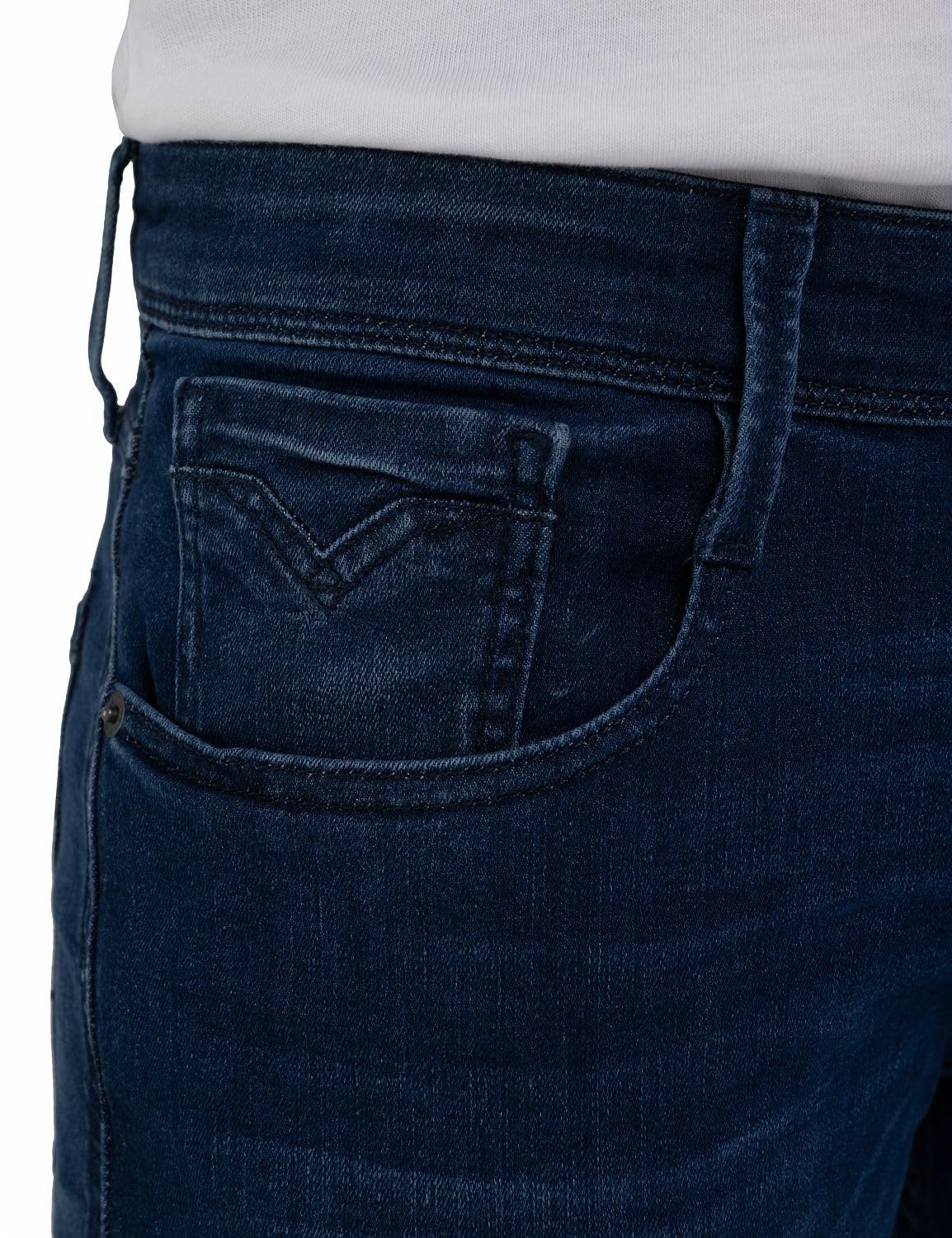 Replay Herren Jeans Anbass Slim-Fit mit Comfort Stretch