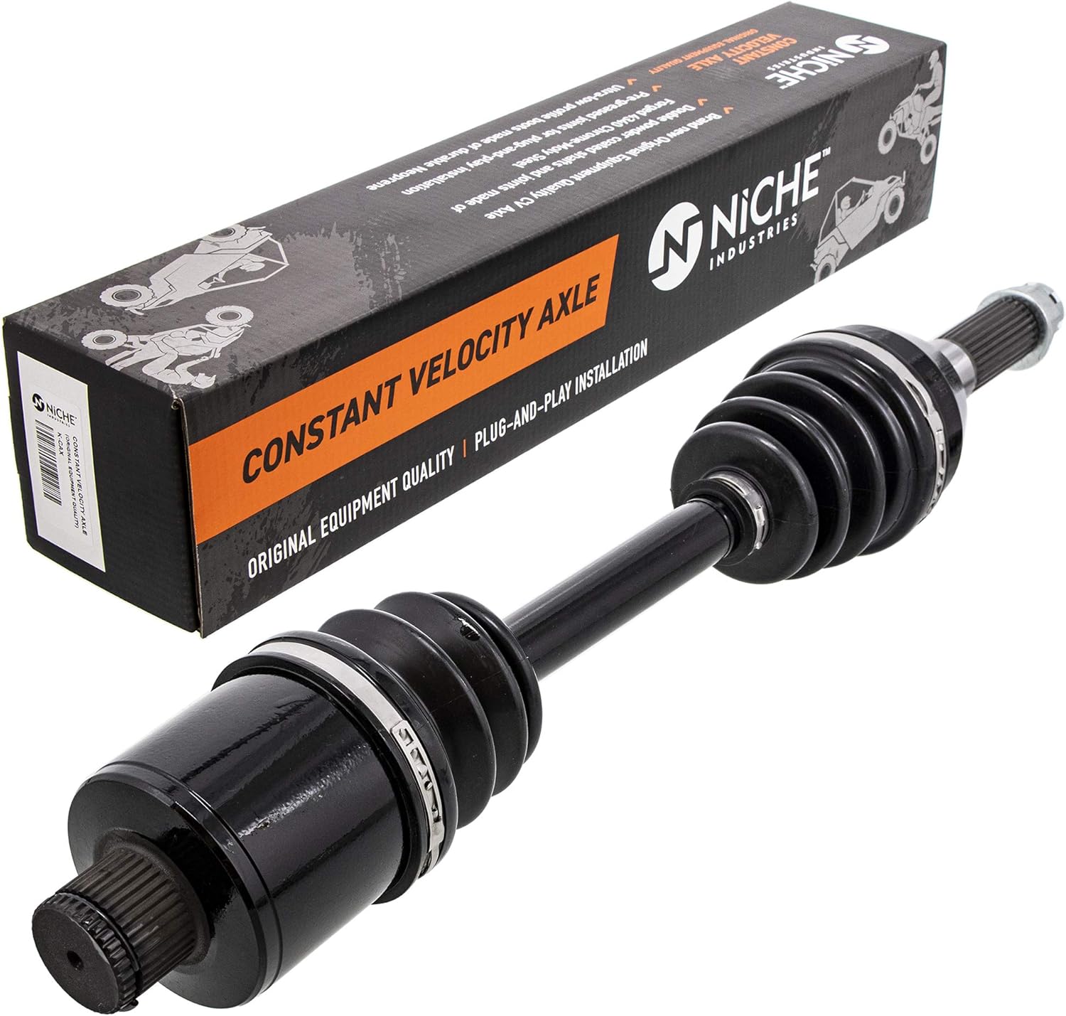 NICHE Rear CV Axle Drive Shaft for Polaris Sportsman 400 500 600 700 800 MV7 1380240 1380197