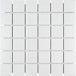 Merola Tile Celadon White 11-5/8" x 11-5/8" Porcelain Floor and Wall Tile