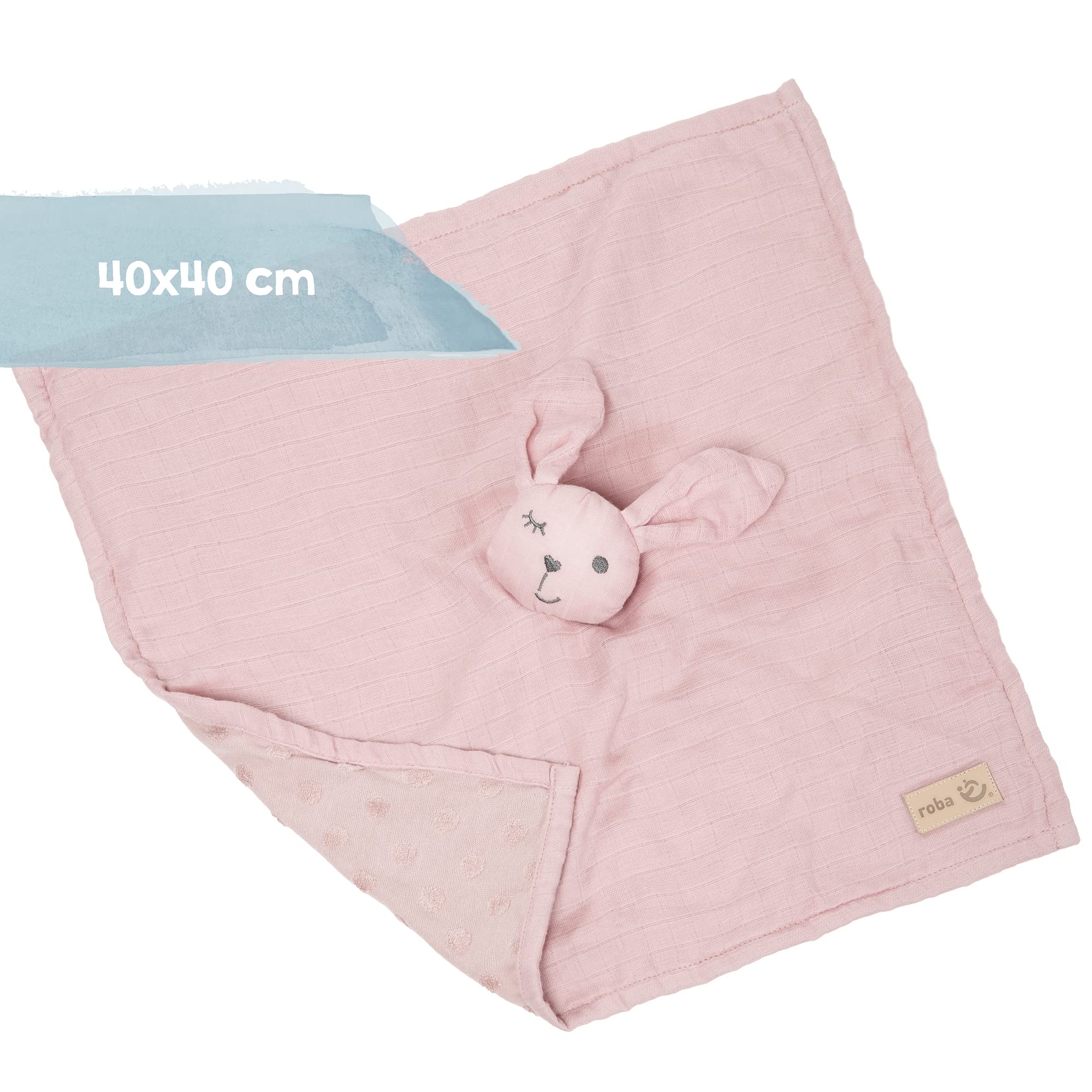 roba Set Regalo Baby Essentials Lil Planet - 3 Bavaglini in Jersey e Mussola - 1 Morbido DouDou - Panno Doppio Strato - 3 Lenzuolini - 80% Cotone e 20% Poliestere - Rosa