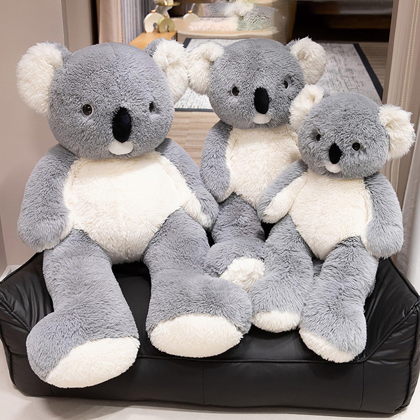 Peluche de Koala Gigante, Animal de Peluche Suave y tierno Grande for niños niñas decoración y Regalos(120cm/47.2in)