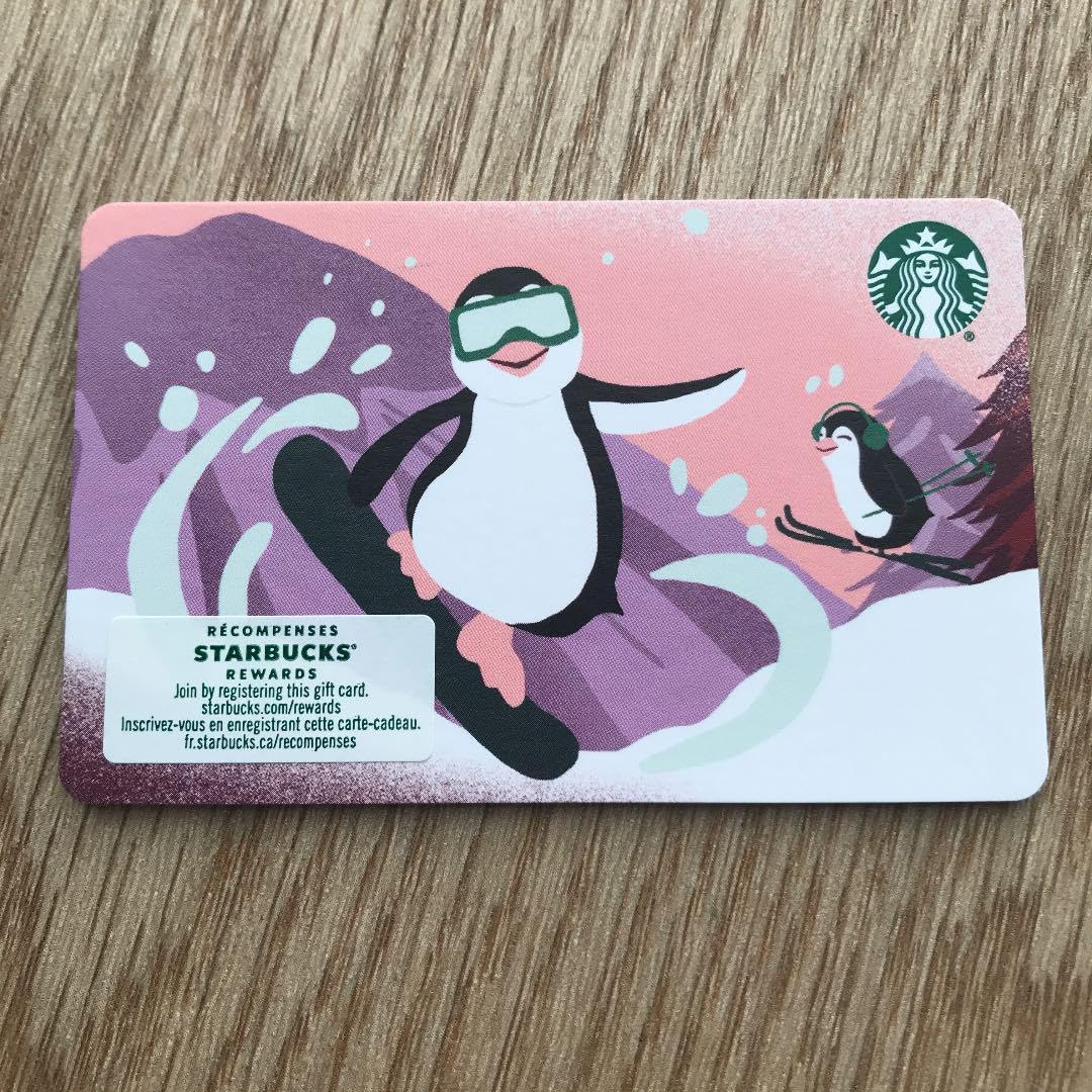 ペンギン　カード　額縁 Amazon.co.jp: レア地域限定スターバックスカナダ カード