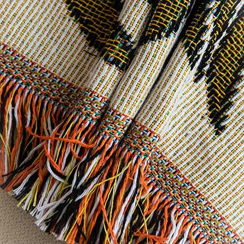 Miniatura 5 de DREAMINGO Funda de sofá de sala de estar, protector de muebles florales para sofá de 3 cojines, funda de sofá multifuncional, funda de sofá lavable