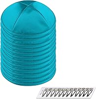 Vista 16 de Zion Judaica Deluxe Satin Kippot Bulk Packs Kippas o Kippa Individual Incluye Clips Kipa Gratis