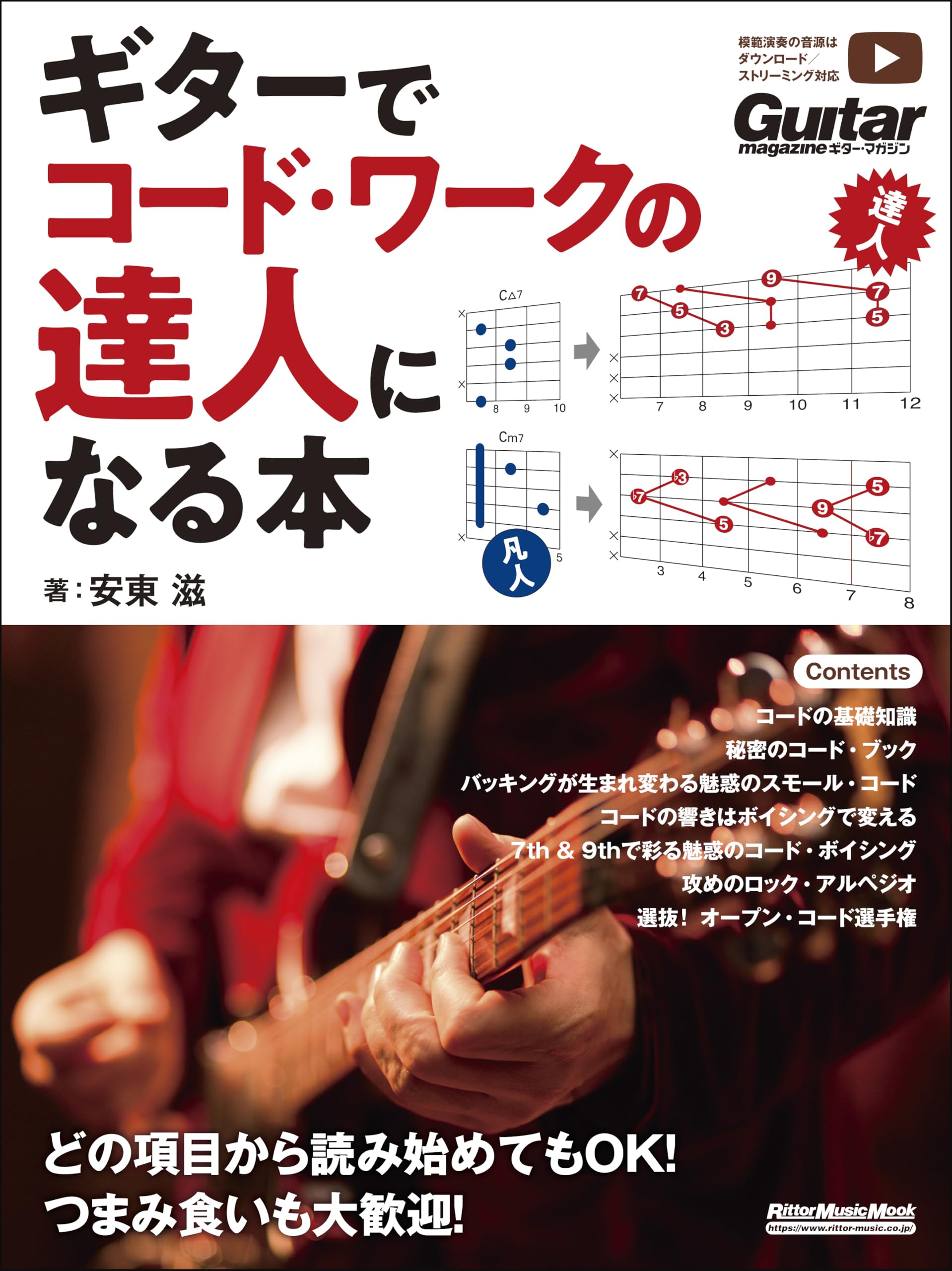 ギターでコード・ワークの達人になる本 (リットーミュージック・ムック